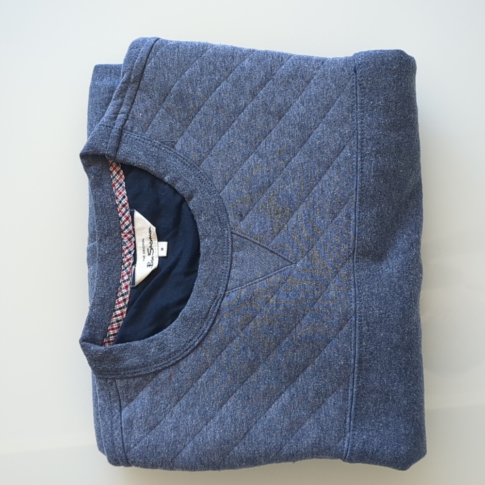 Ben Sherman Sweater sweatshirt blue mens M